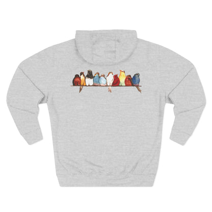 Unisex Birds On A Wire Hoodie