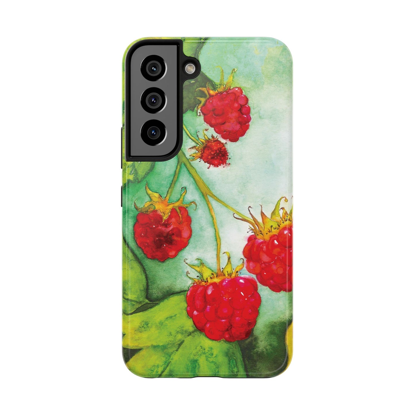 Raspberry Bush Phone Case