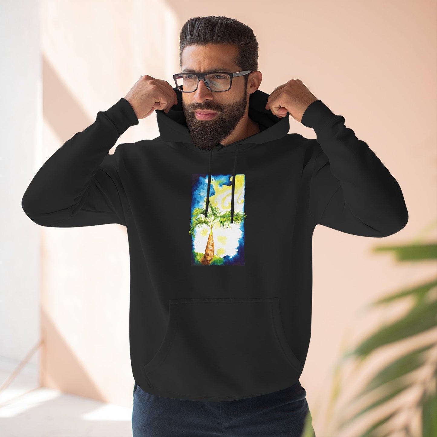 Unisex Bottle Palm Hoodie