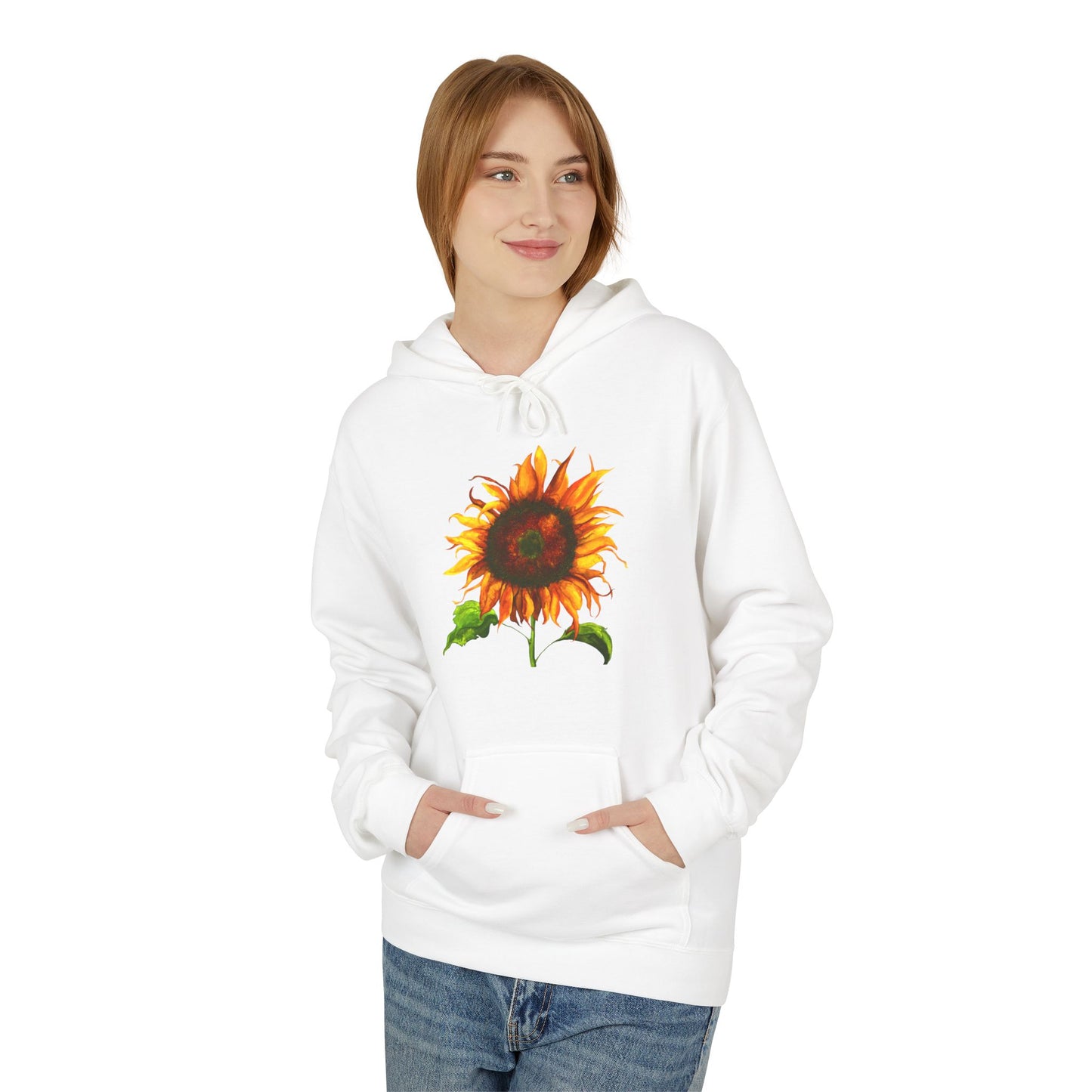 Sunflower Pull-Over Hoodie by Aimee Rousseau