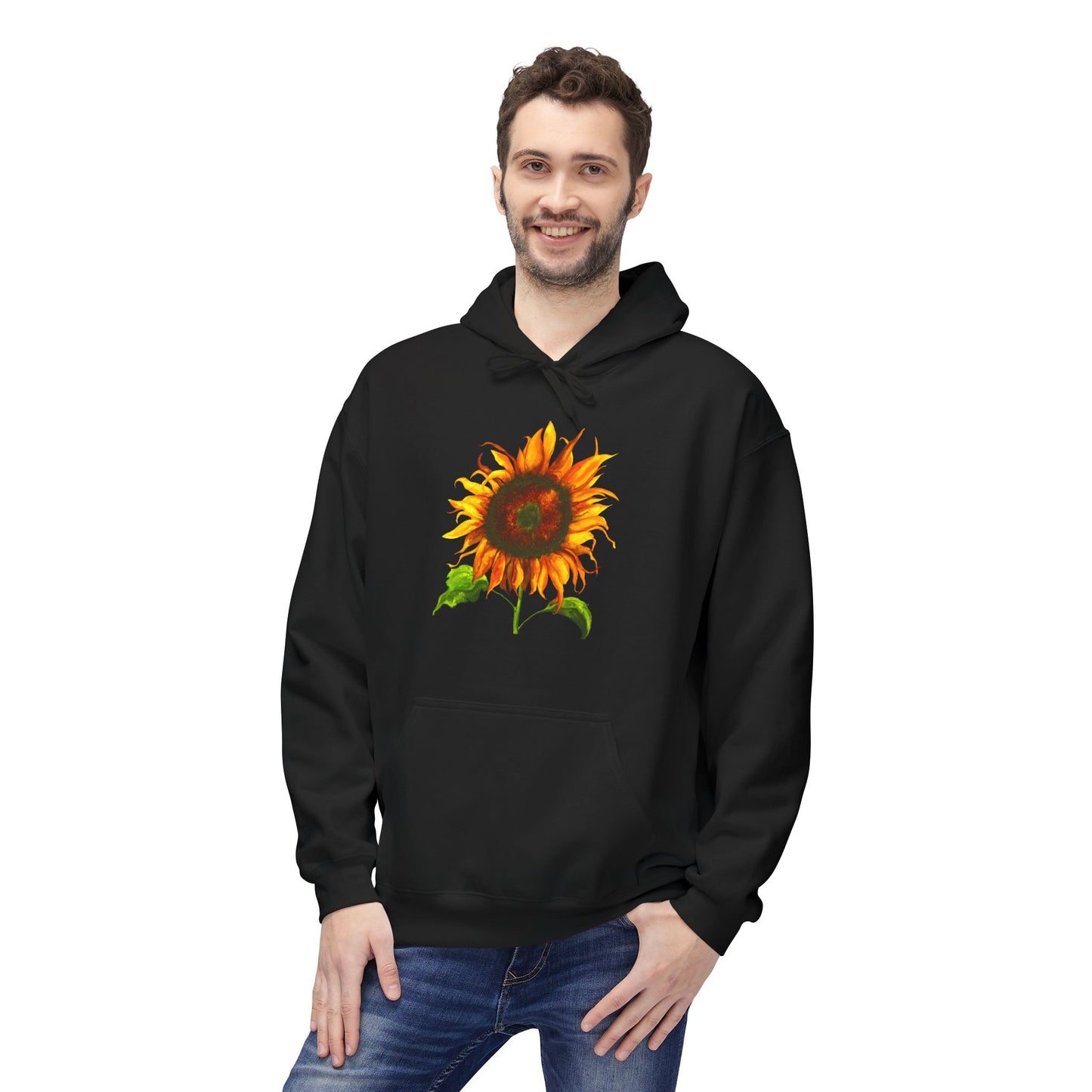 Sunflower Pull-Over Hoodie by Aimee Rousseau