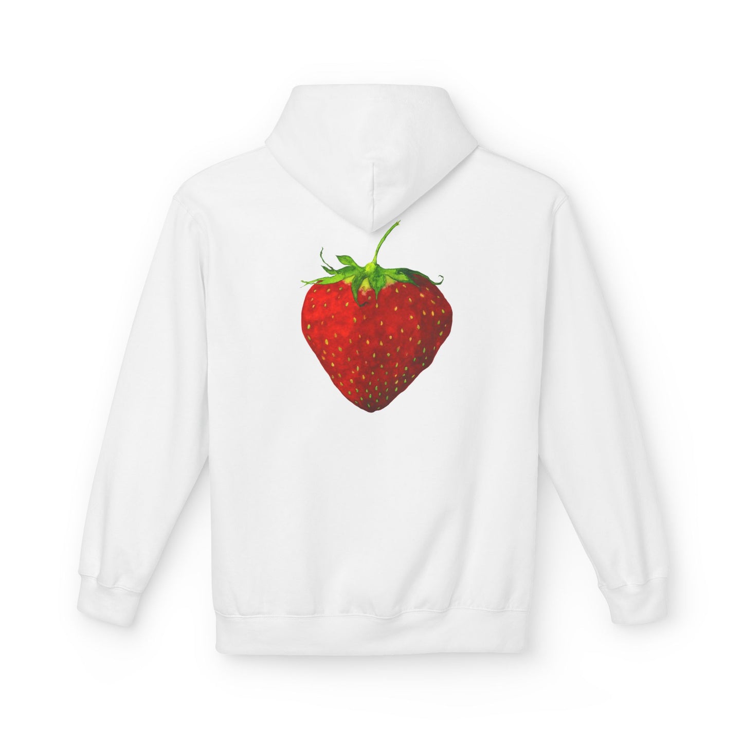 Strawberry Pull-Over Hoodie by Aimee Rousseau