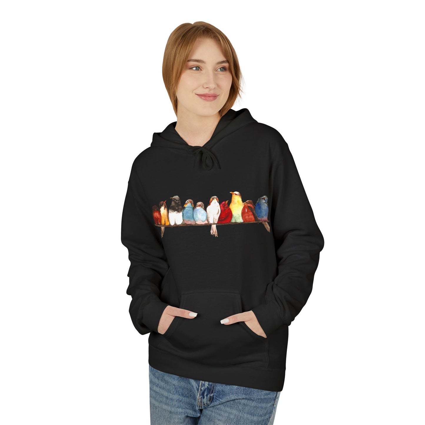 Song Birds Pull-Over Hoodie by Aimee Rousseau