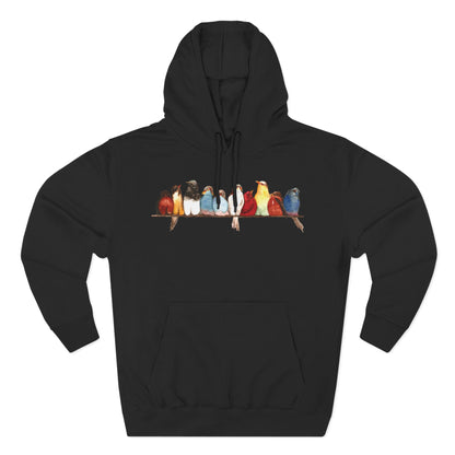 Unisex Birds On A Wire Hoodie