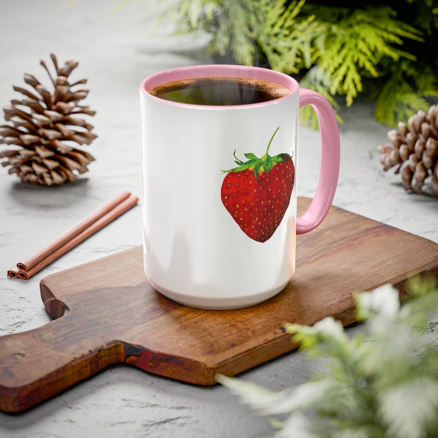 Strawberry Mug by Aimee Rousseau