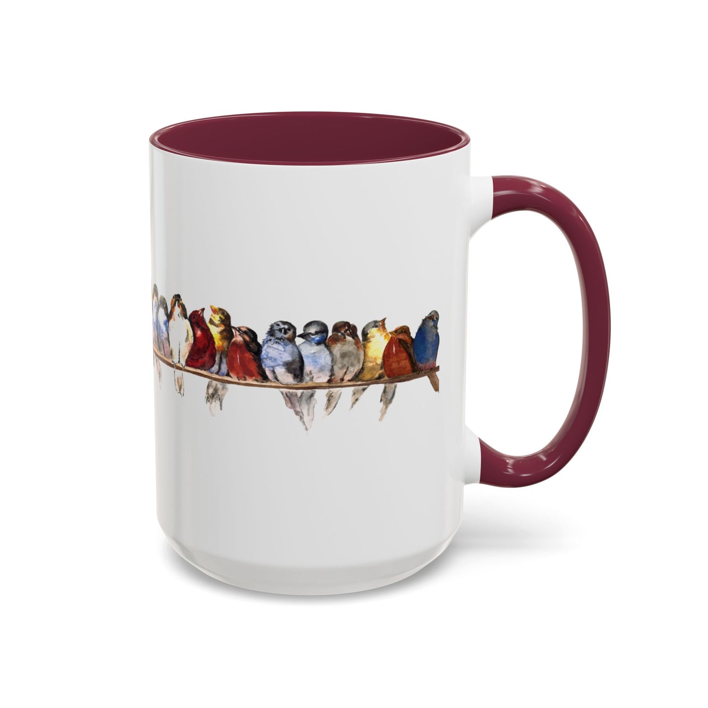 Birds On A Wire Mug by Aimee Rousseau