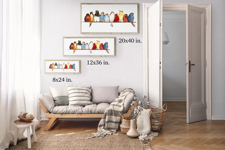 Birds on a Wire Giclée